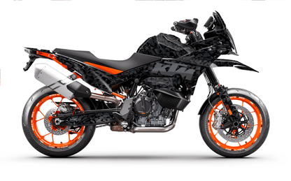 KTM 890 SMT GRAPHICS - "Polyatomic" (Stealth) - MotoProWorks