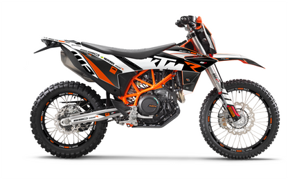 KTM 690 Enduro R 2026 GRAPHICS - "RR-Tech 2.0.2.2" (White) - MotoProWorks