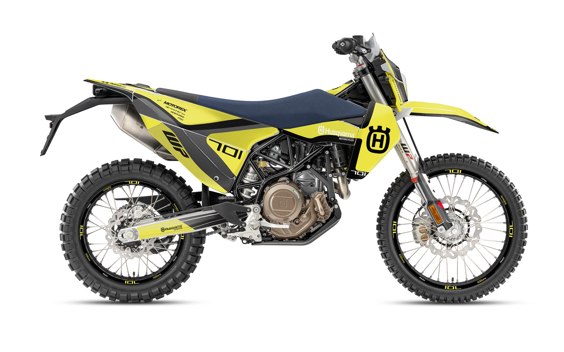 Husqvarna 701 Enduro 2026 GRAPHICS - "RR-Tech" (Yellow) - MotoProWorks