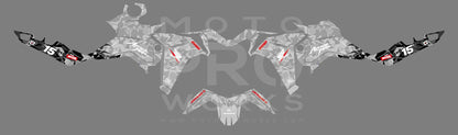 Honda Africa Twin GRAPHICS - "Flake" (We-Ride Edition) - MotoProWorks