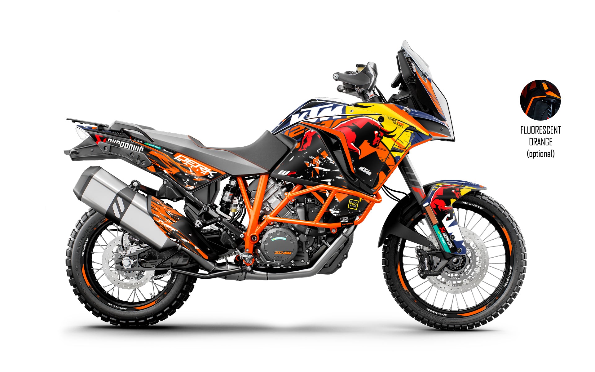 KTM 1290 Super Adventure 2015-2020 GRAPHICS - “Striker” (Alpha) - MotoProWorks