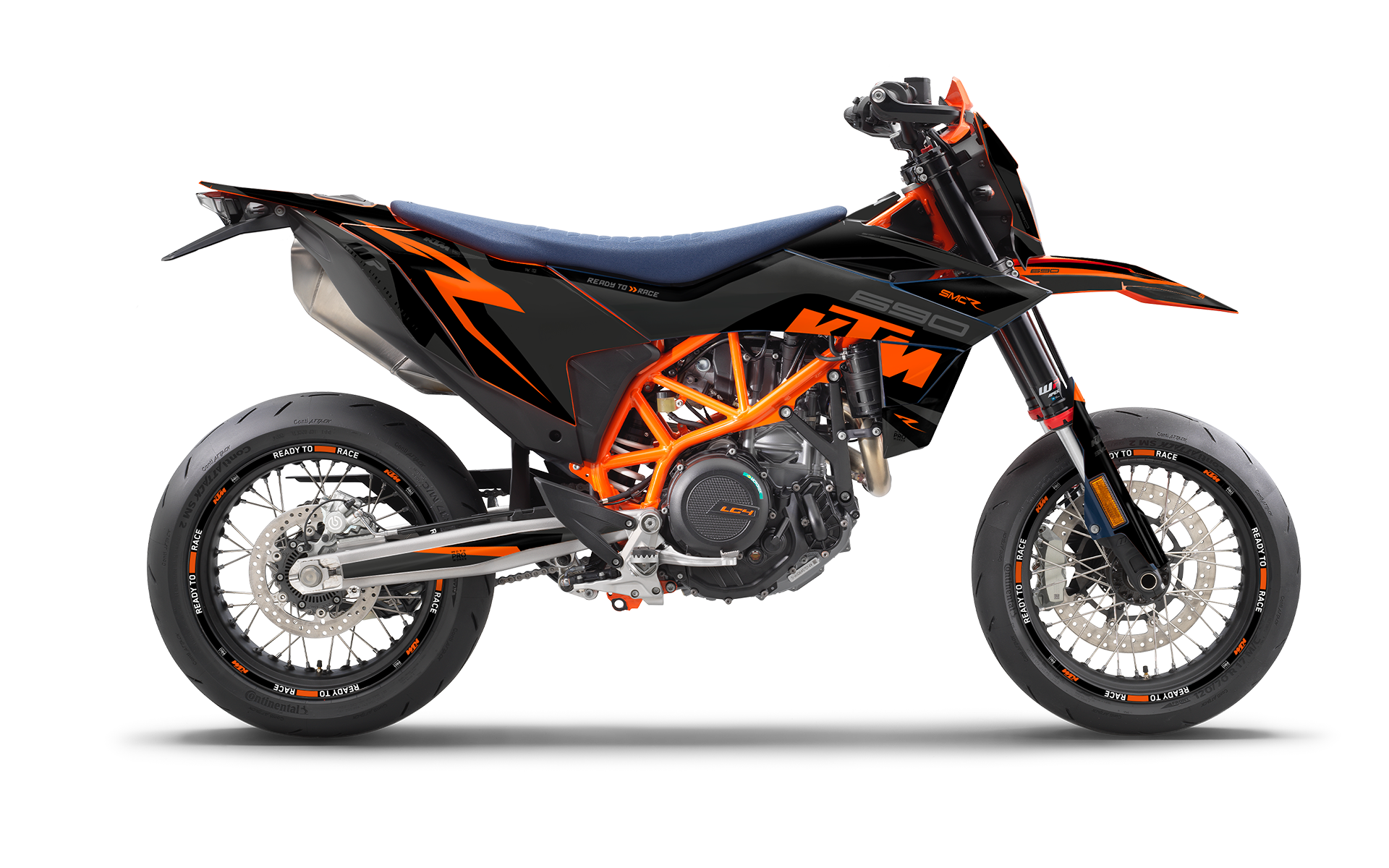 KTM 690 SMC-R 2026 GRAPHICS - "Torque" (Black/Orange) - MotoProWorks
