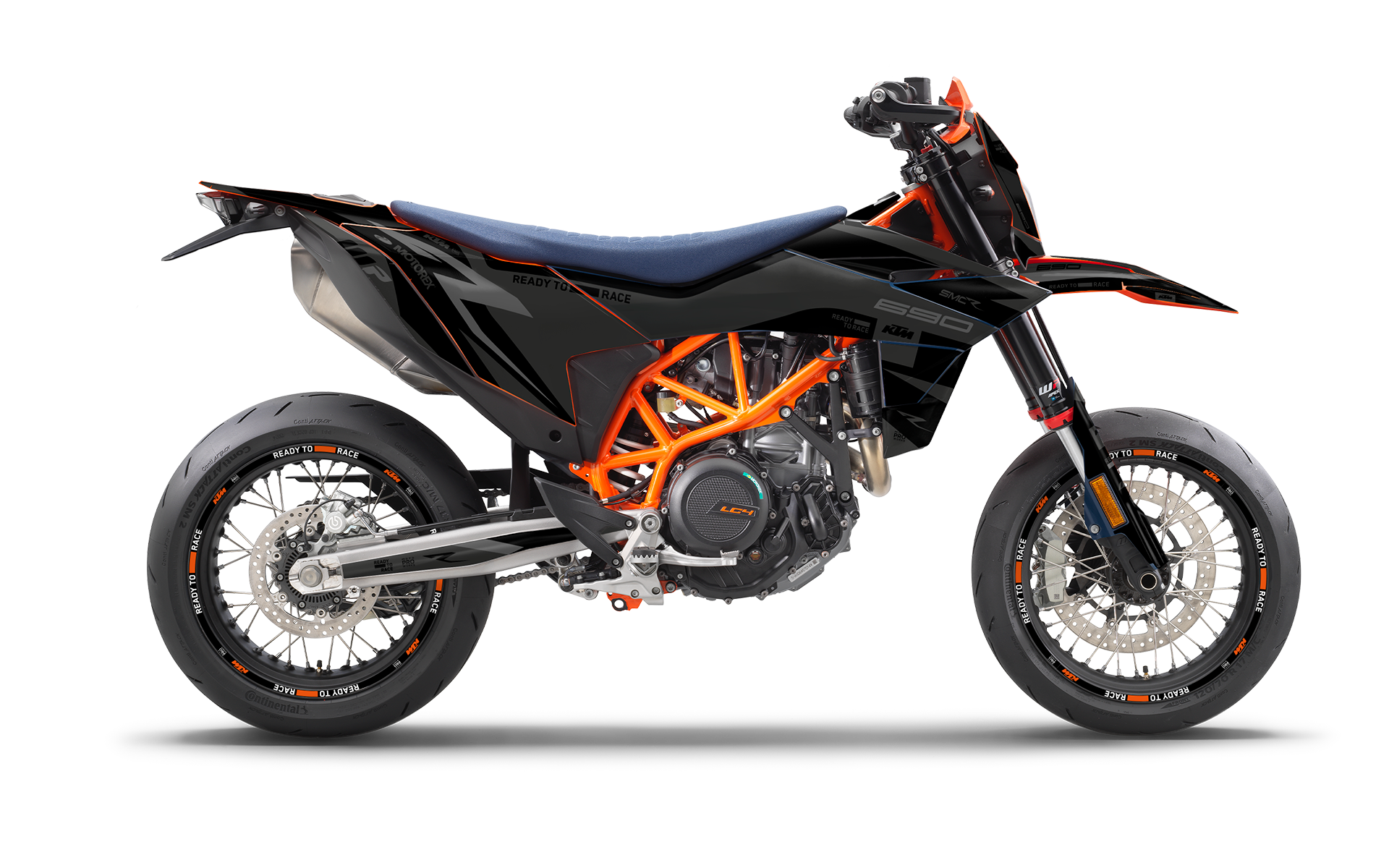 KTM 690 SMC-R 2026 GRAPHICS - "Torque Reloaded" (Black) - MotoProWorks