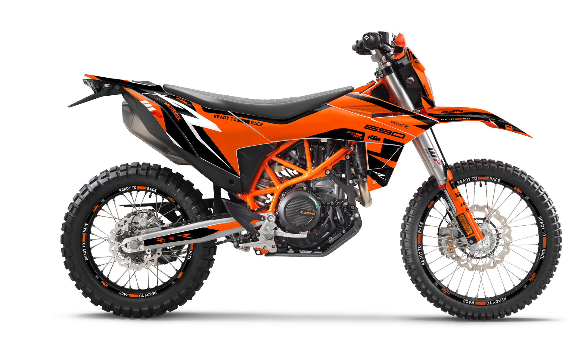 KTM 690 Enduro R 2026 GRAPHICS - "Torque Reloaded" (Orange) - MotoProWorks