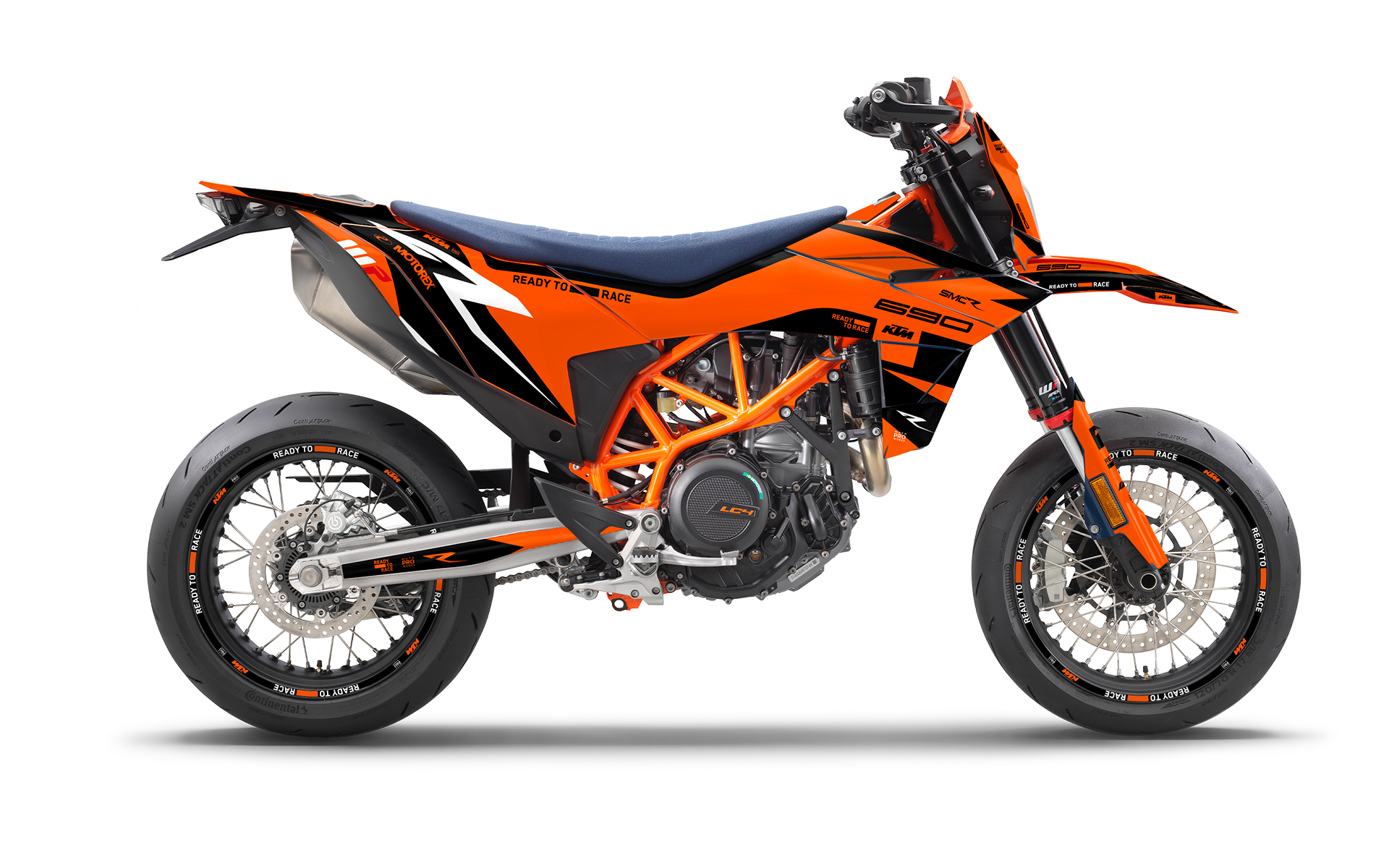 KTM 690 SMC-R 2026 GRAPHICS - "Torque Reloaded" (Orange) - MotoProWorks