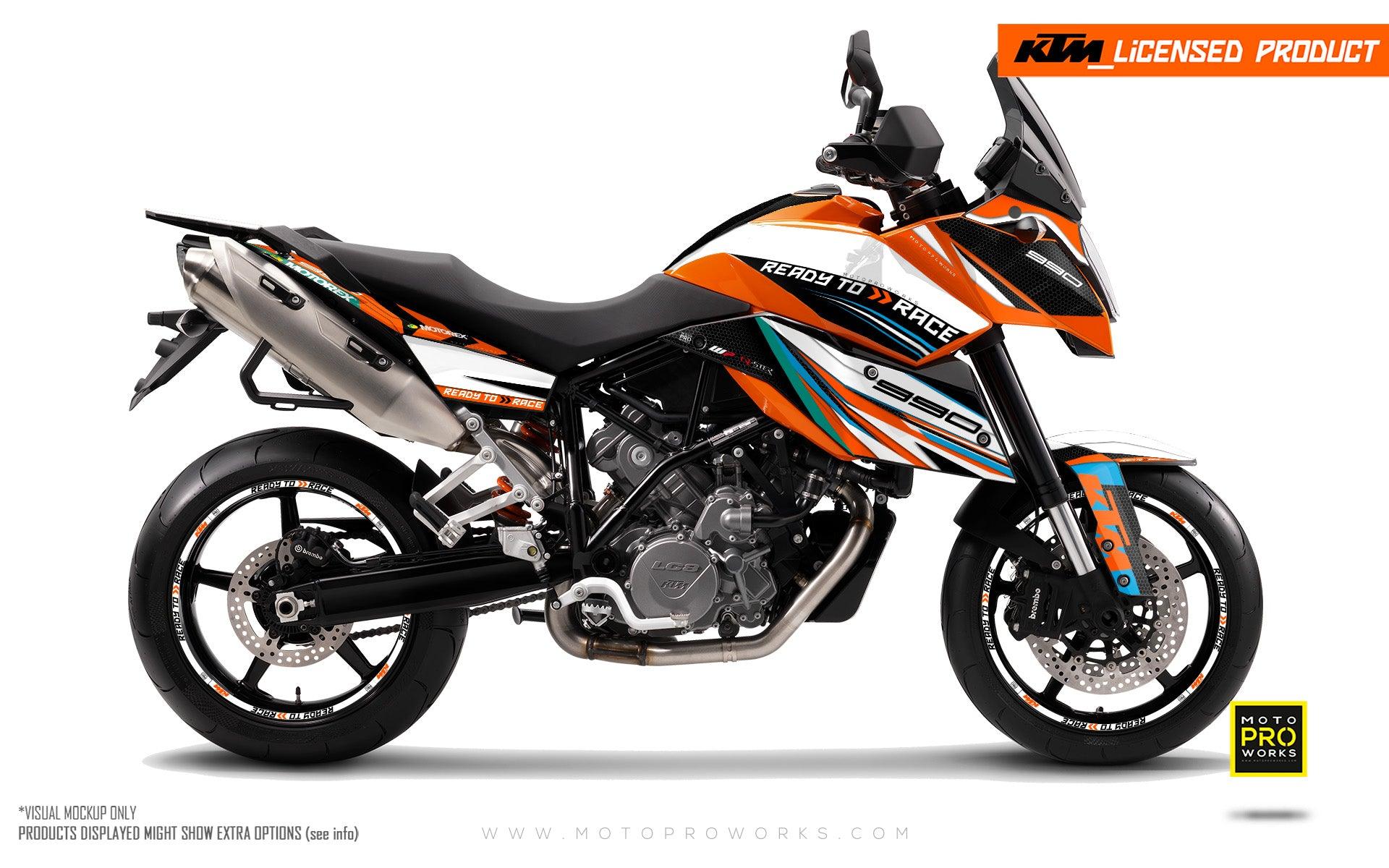 KTM 990 SM / SMR / SMT GRAPHICS - "Vortex" (Qster) - MotoProWorks