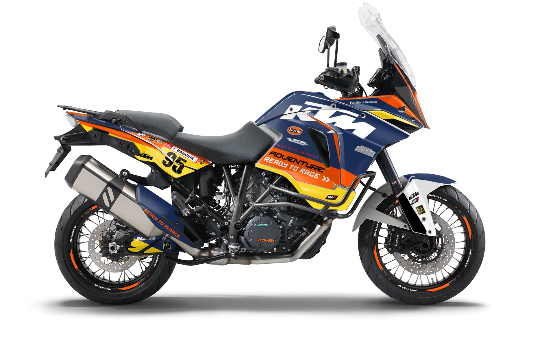 KTM 1290 Super Adventure 2015-2016 GRAPHICS - "Waypointer" (Dawn) - MotoProWorks