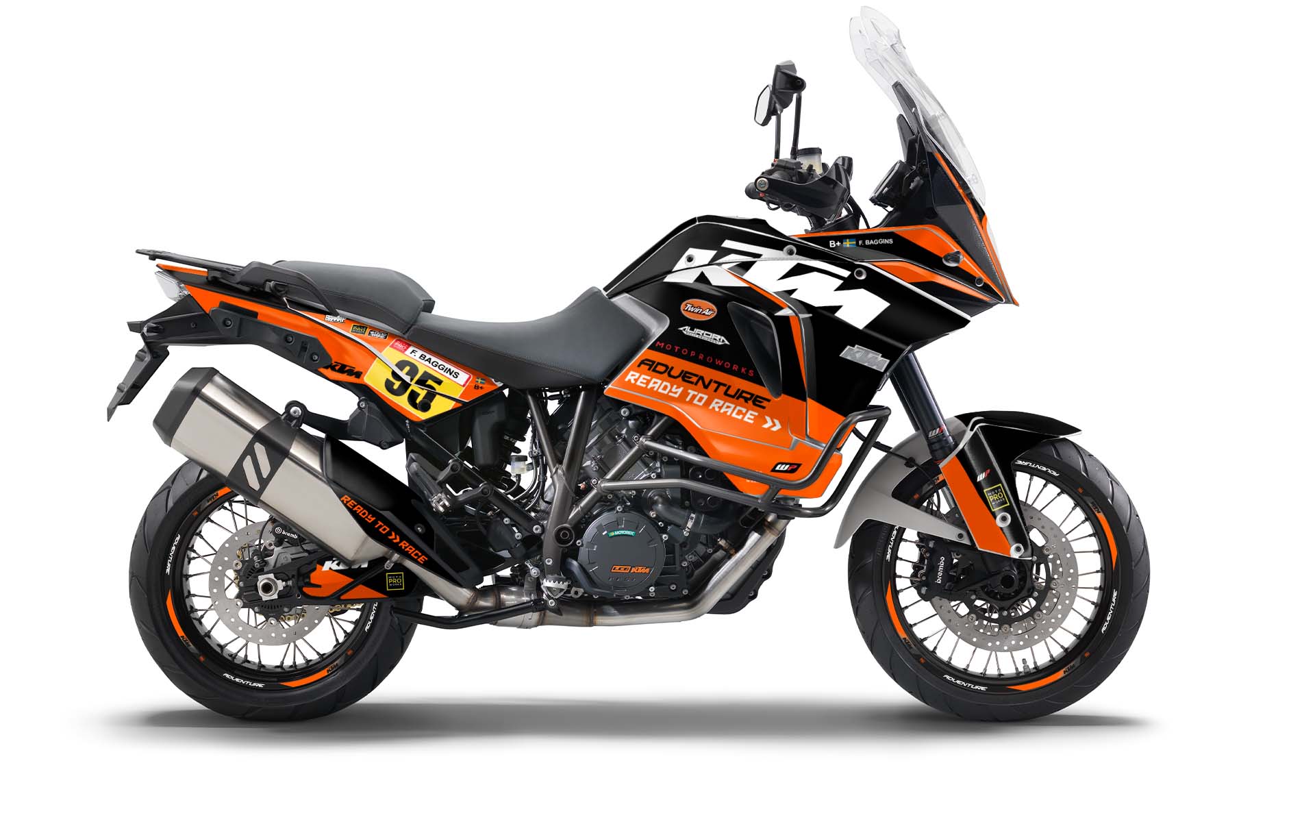 KTM 1290 Super Adventure 2015-2016 GRAPHICS - "Waypointer" (Night) - MotoProWorks
