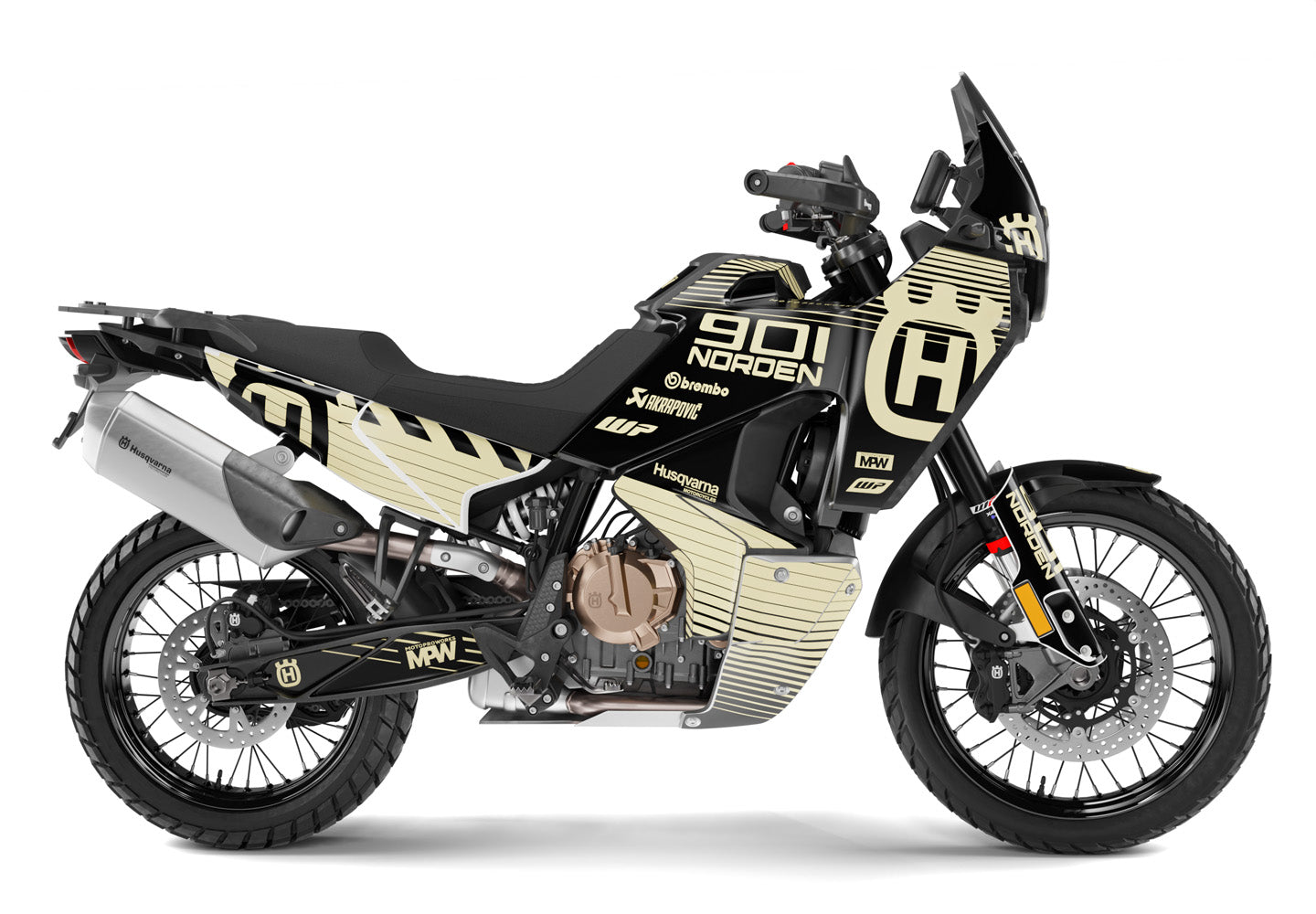 HUSQVARNA Norden 901 GRAPHICS - “Delta” (Dune) - MotoProWorks