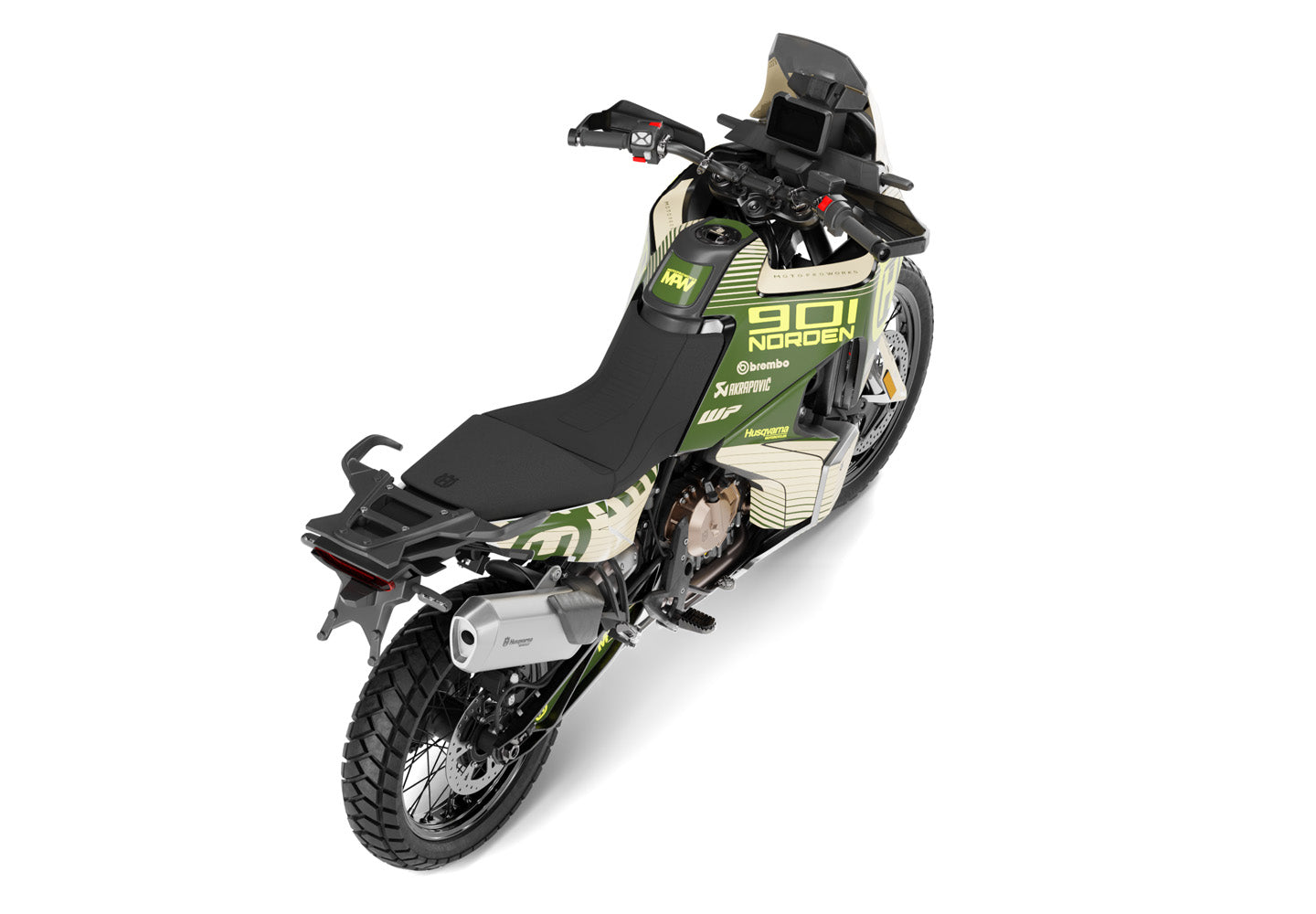 HUSQVARNA Norden 901 GRAPHICS - “Delta” (Sand) - MotoProWorks