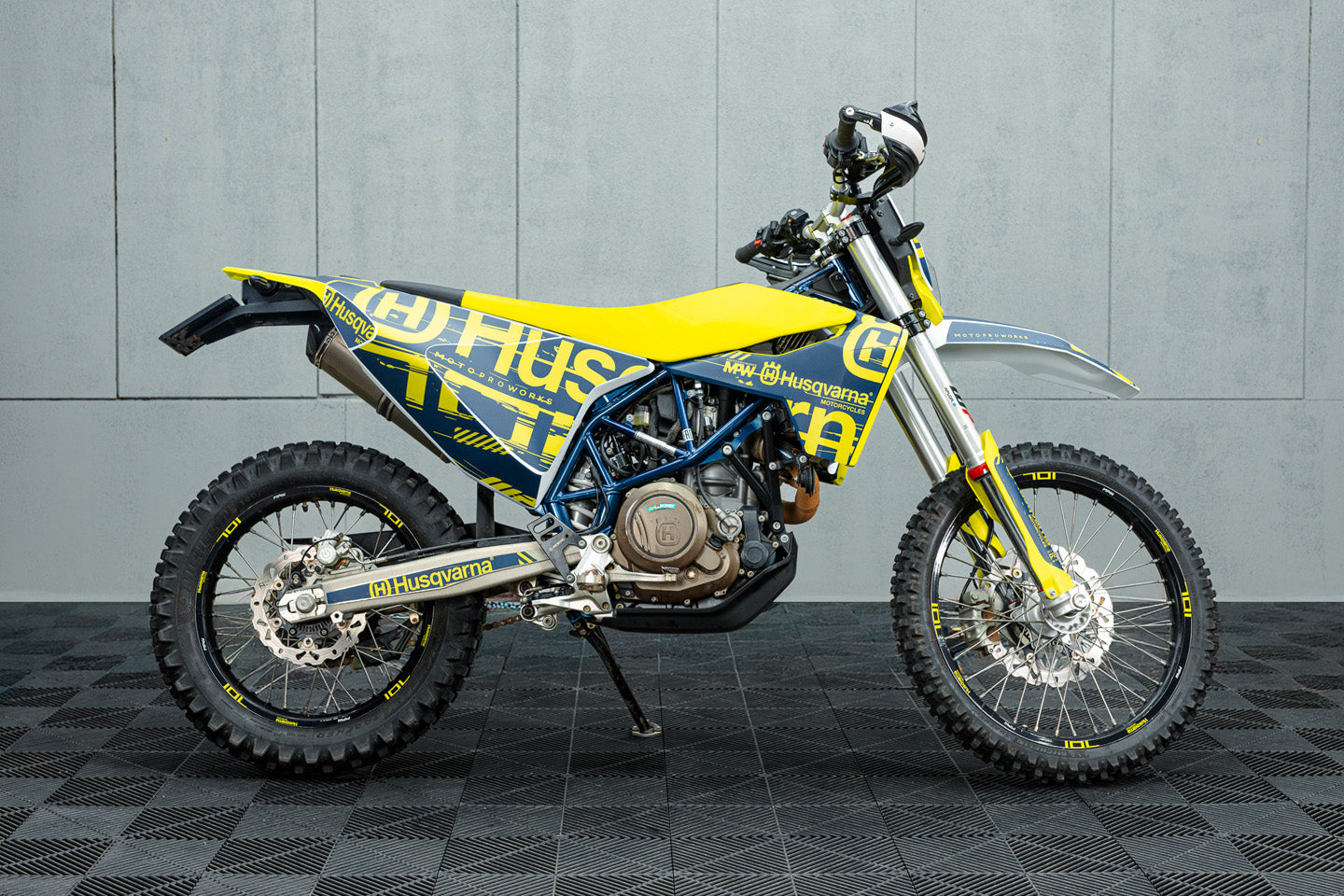 Husqvarna 701 SM GRAPHICS - "Disruptor" (Blue) - MotoProWorks
