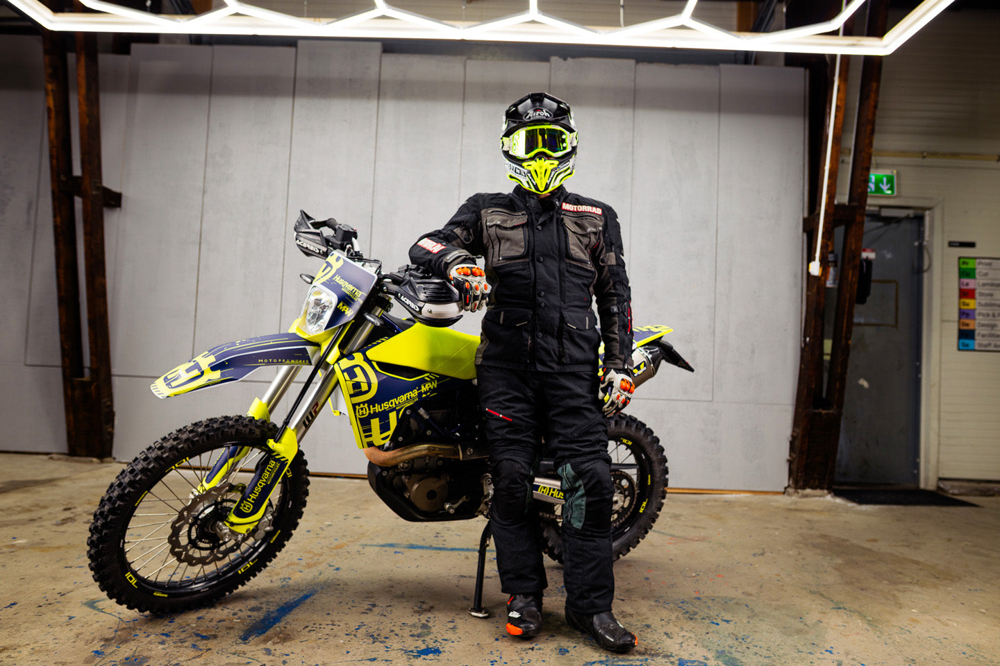 Husqvarna 701 SM GRAPHICS - "Disruptor" (Blue) - MotoProWorks