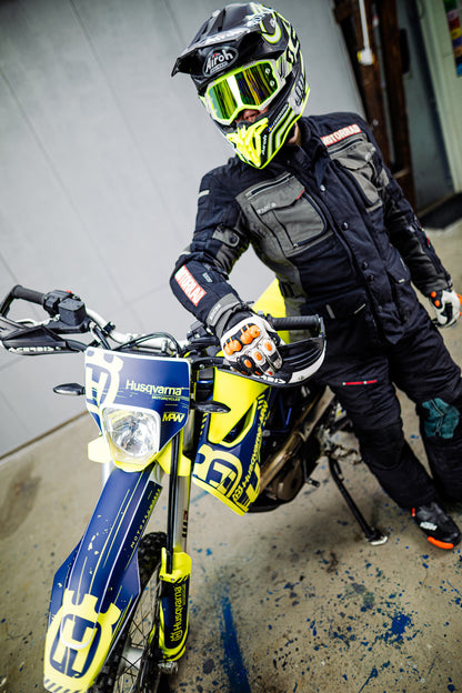 Husqvarna 701 Enduro GRAPHICS - "Disruptor" (Blue) - MotoProWorks