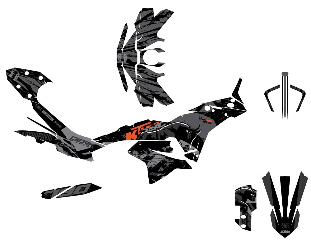 KTM 790/890 Adventure R/S GRAPHICS - "Striker" (Nova) - MotoProWorks
