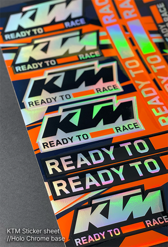 KTM Sticker Sheets - "Ready" - MotoProWorks