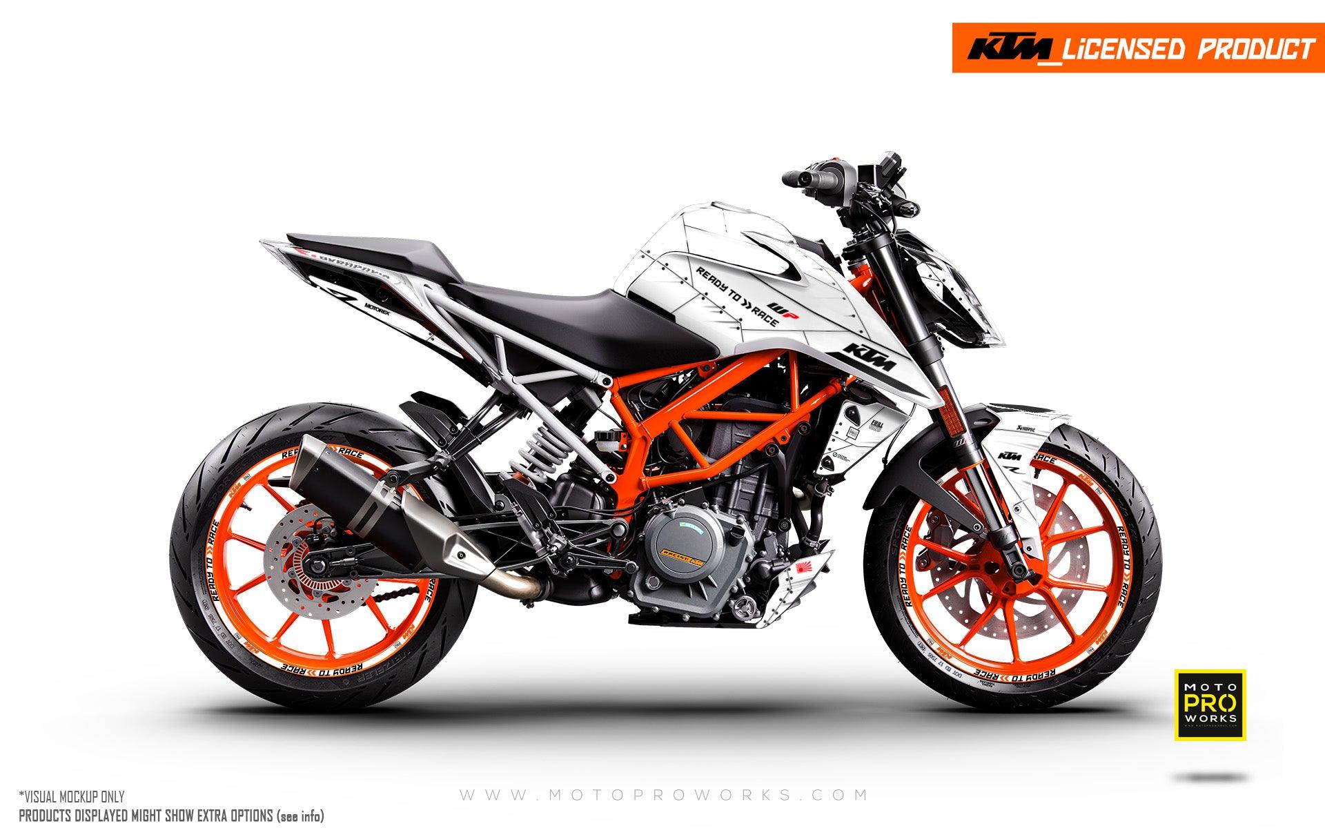 KTM 200 Duke GRAPHICS - "Liberty" (Snow) - MotoProWorks
