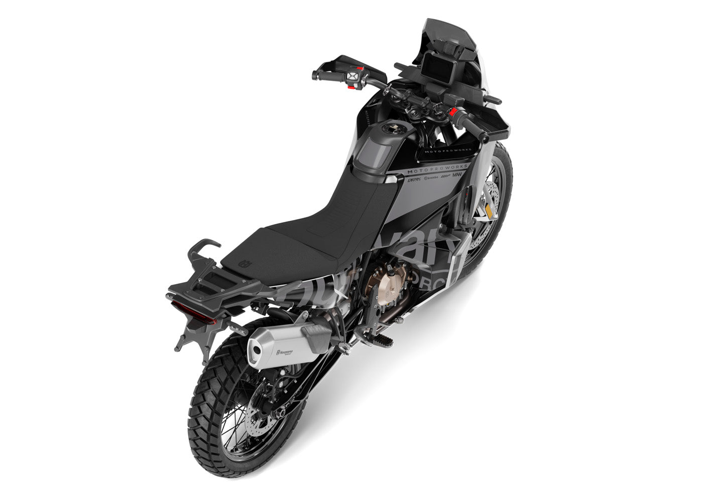 HUSQVARNA Norden 901 GRAPHICS - “Manifesto” (Black) - MotoProWorks