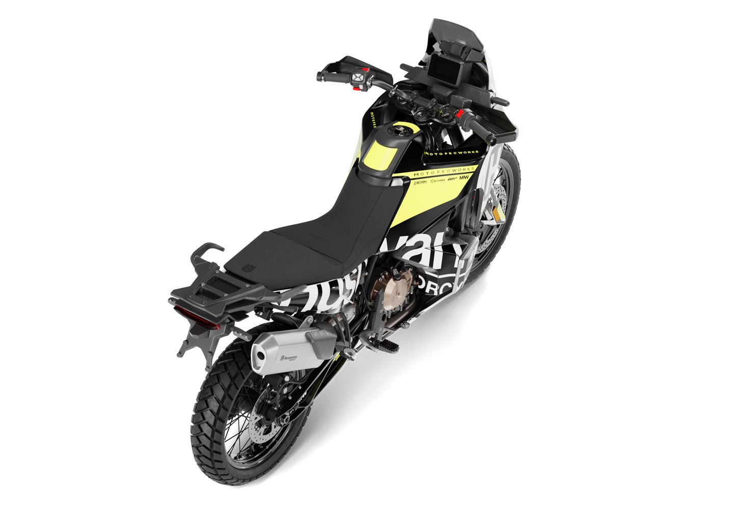 HUSQVARNA Norden 901 GRAPHICS - “Manifesto” (Black/Yellow) - MotoProWorks
