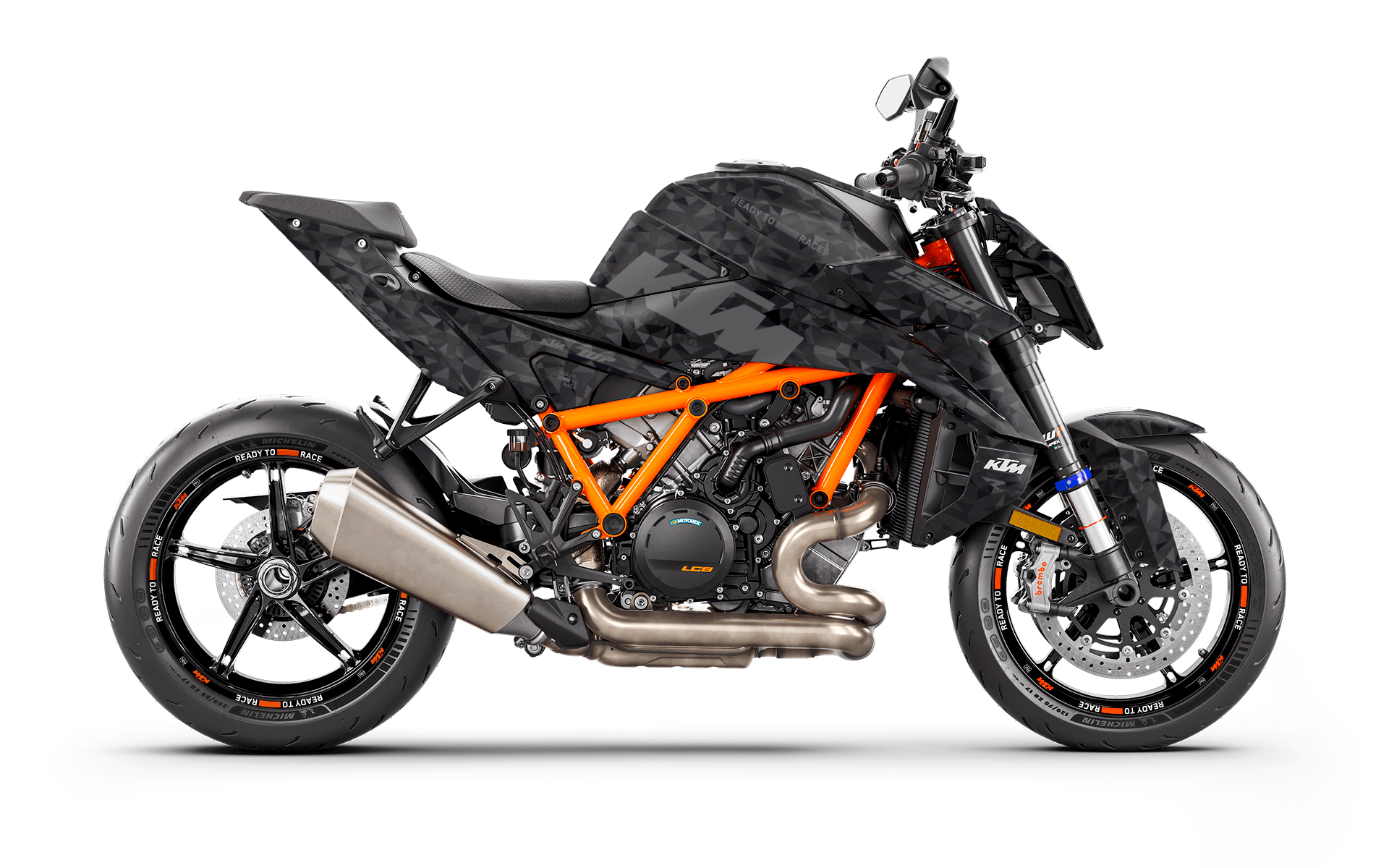 KTM 1390 Super Duke R/Evo GRAPHICS - "Polyatomic" (Stealth) - MotoProWorks