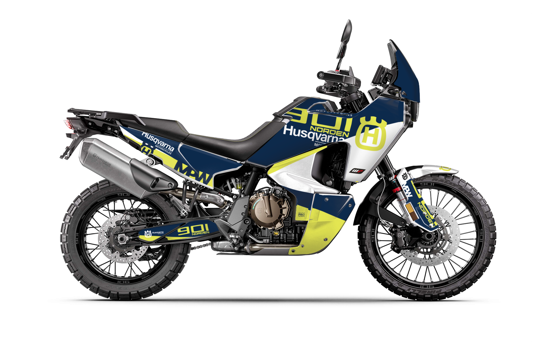 HUSQVARNA Norden 901 GRAPHICS - "NineOhTwo" (Blue) - MotoProWorks