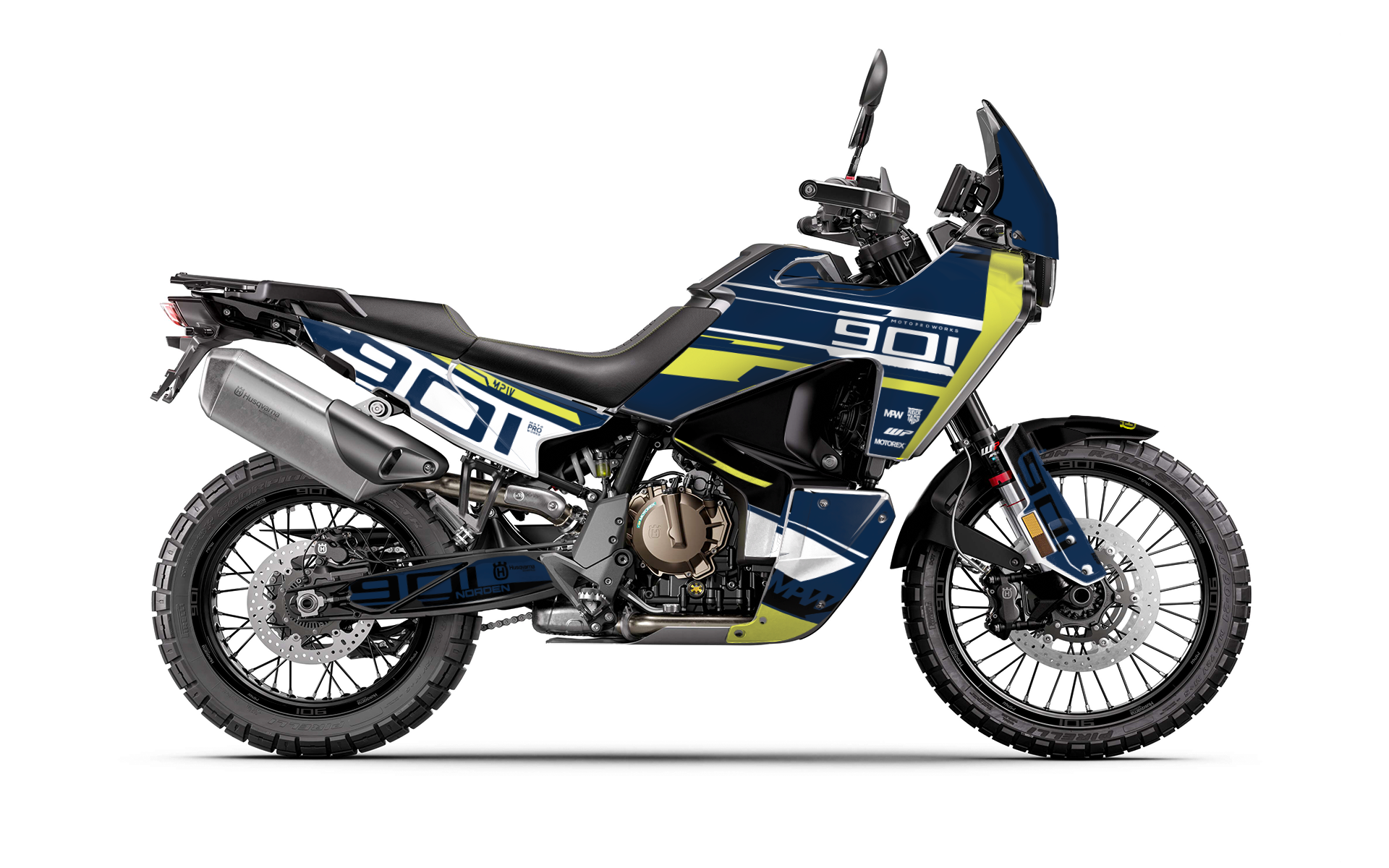 HUSQVARNA Norden 901 GRAPHICS - "Quest" (Blue) - MotoProWorks