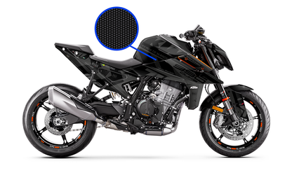 KTM 990 Duke GRAPHICS - "Rasorblade" (Stealth) - MotoProWorks
