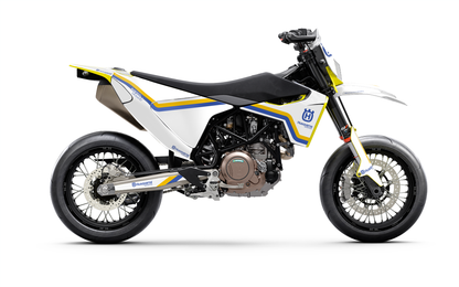 Husqvarna 701 GRAPHICS - "Regal" (White) - MotoProWorks