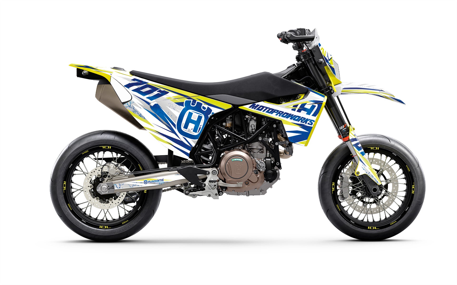 Husqvarna 701 Enduro GRAPHICS - "Shiften" (Marv Edition) - MotoProWorks