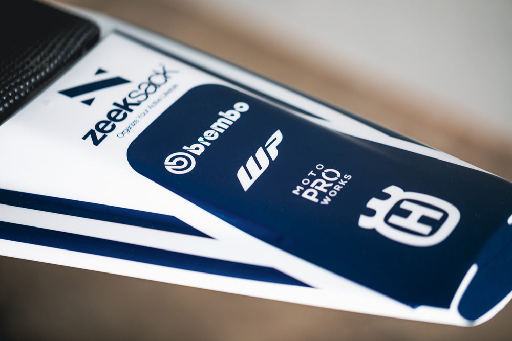 Husqvarna FC/TC GRAPHICS - "Fastlane" (White) - MotoProWorks