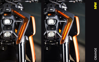 Premium Headlight Tinted Film for KTM 990 Duke - MotoProWorks