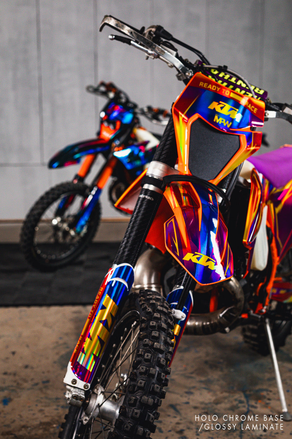 KTM EXC / EXC-F GRAPHICS - “Veltrix” (Orange) - MotoProWorks