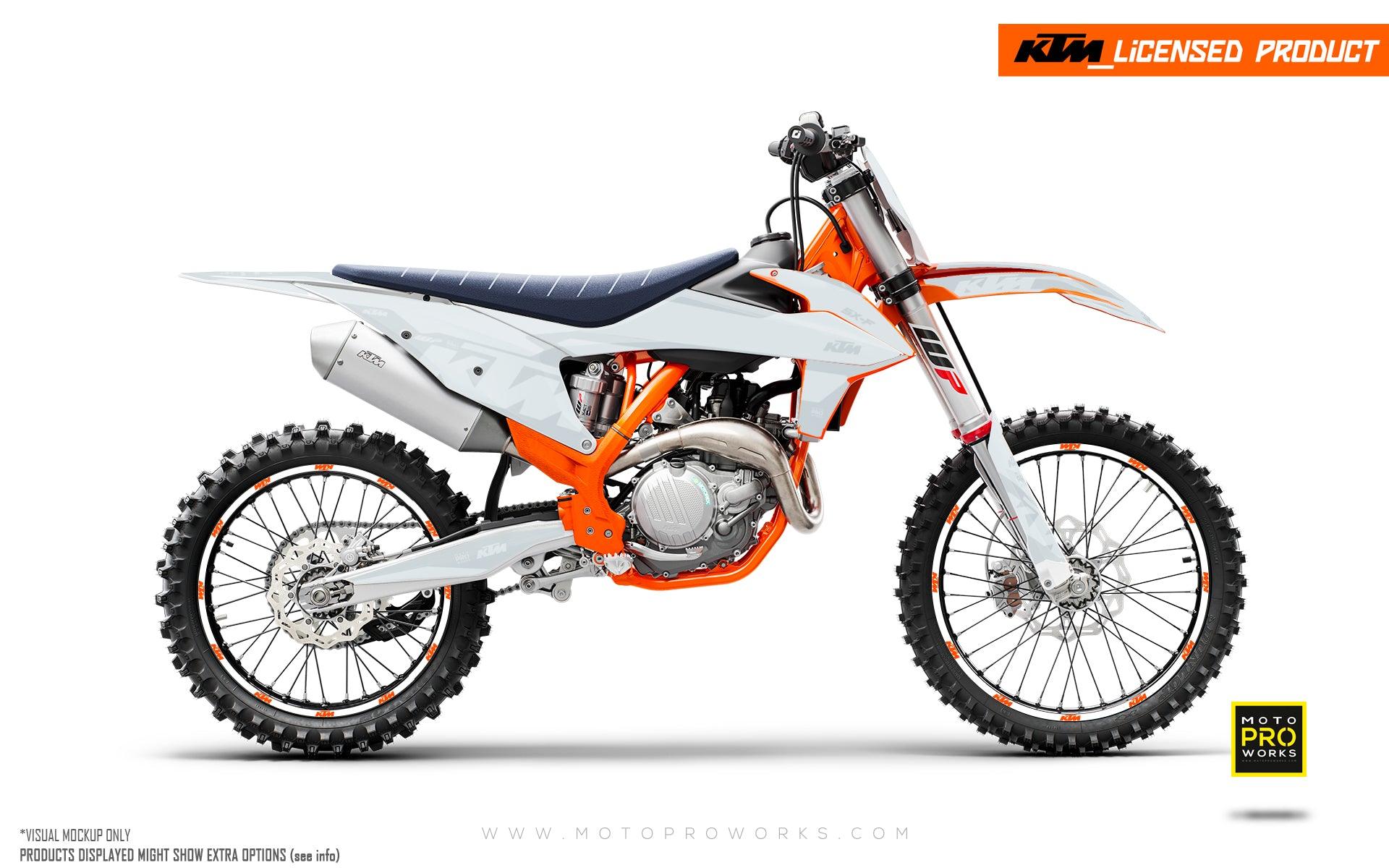 KTM SX / SX-F GRAPHICS - "Mounty" (Grey) - MotoProWorks