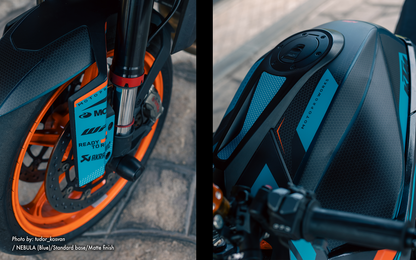 KTM 1290 Super Duke R GRAPHICS - "Nebula" (Blue) - MotoProWorks