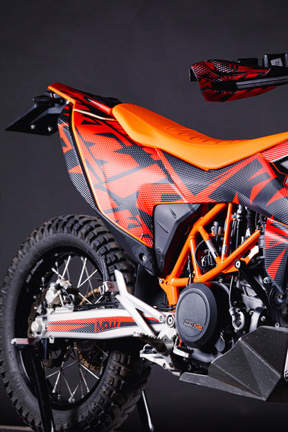KTM 690 SMC-R GRAPHICS - "Kickdrift" (Red) - MotoProWorks