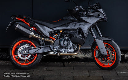 KTM 890 SMT GRAPHICS - "Polyatomic" (Stealth) - MotoProWorks