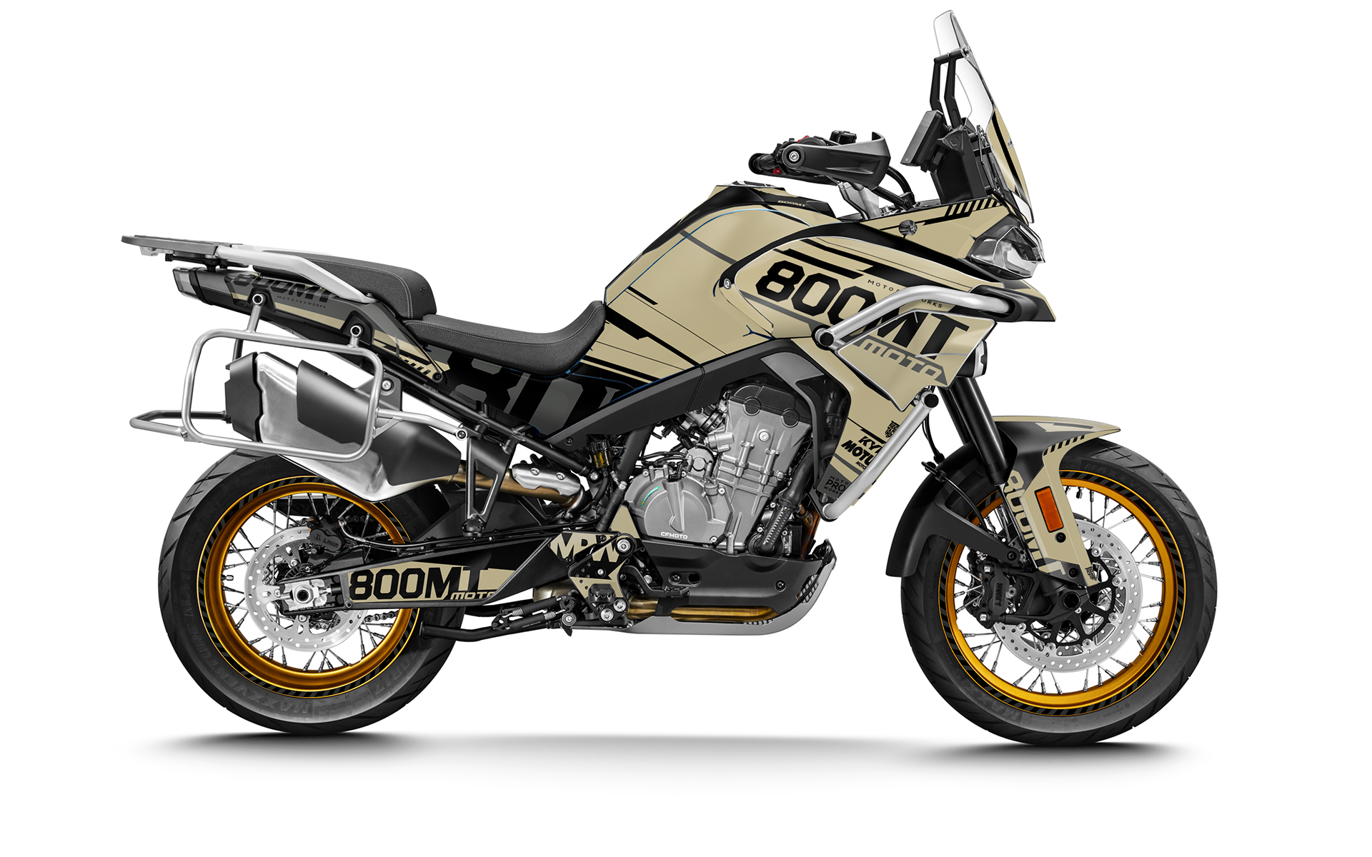 CFMOTO GRAPHICS - "Archer" (Sand) - MotoProWorks