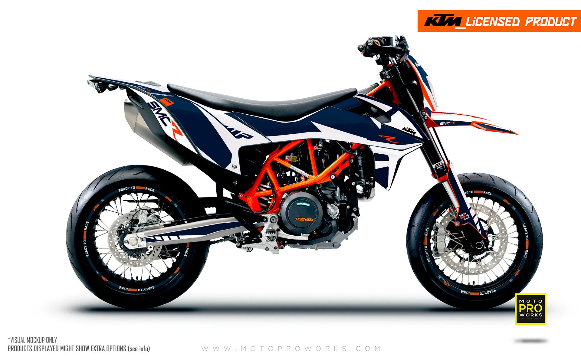 KTM GRAPHICS - 690 SMC-R "Swift" (Blue) - MotoProWorks