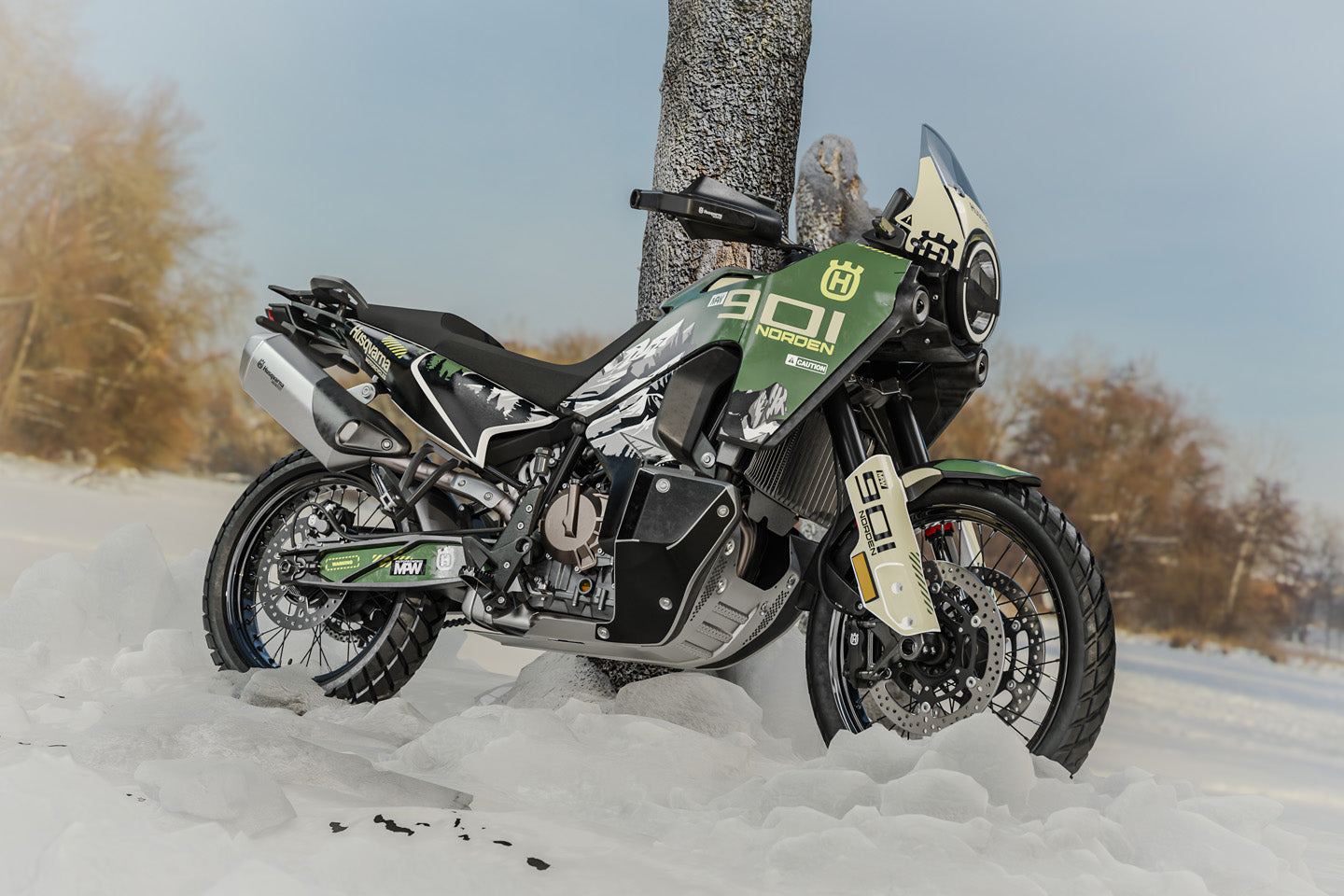 HUSQVARNA Norden 901 GRAPHICS - “Outlander" (Green) - MotoProWorks