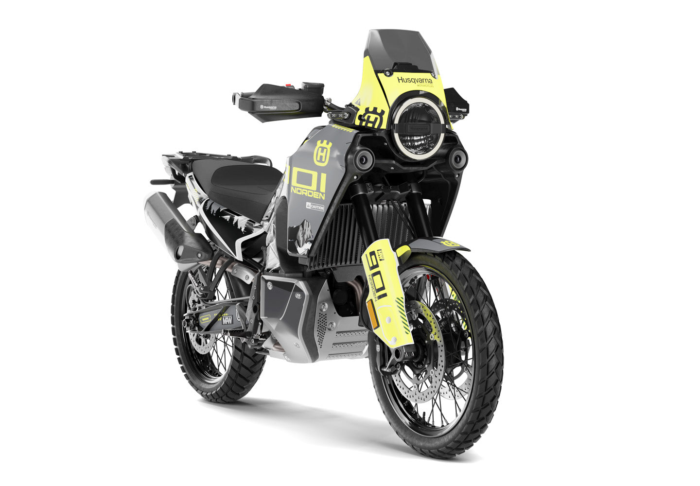 HUSQVARNA Norden 901 GRAPHICS - “Outlander" (Yellow) - MotoProWorks