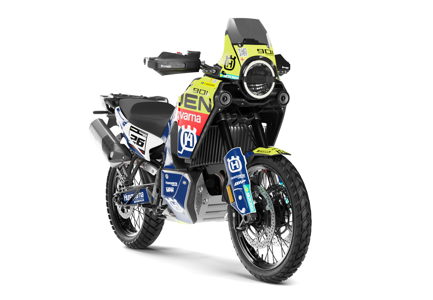 HUSQVARNA Norden 901 GRAPHICS - “P1” (Blue/Red) - MotoProWorks