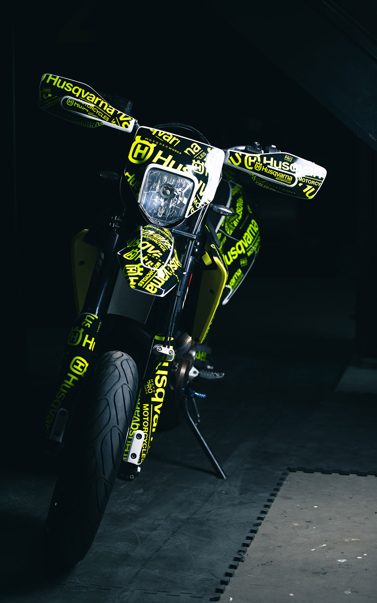 Husqvarna 701 Enduro GRAPHICS - "Prototype" (Yellow Fluo Edition) - MotoProWorks