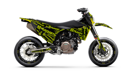 Husqvarna 701 Enduro GRAPHICS - "Prototype" (Yellow Fluo Edition) - MotoProWorks