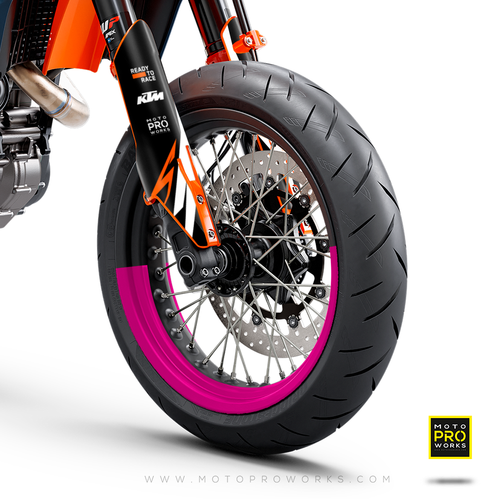 Spokeless 50/50 - Supermoto Rim Wraps - MotoProWorks