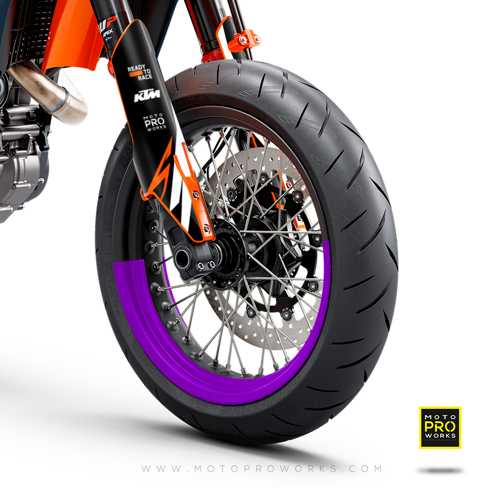 Spokeless 50/50 - Supermoto Rim Wraps - MotoProWorks