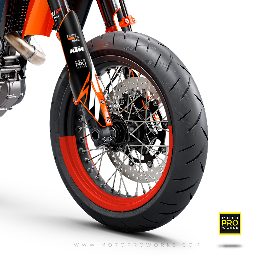Spokeless 50/50 - Supermoto Rim Wraps - MotoProWorks