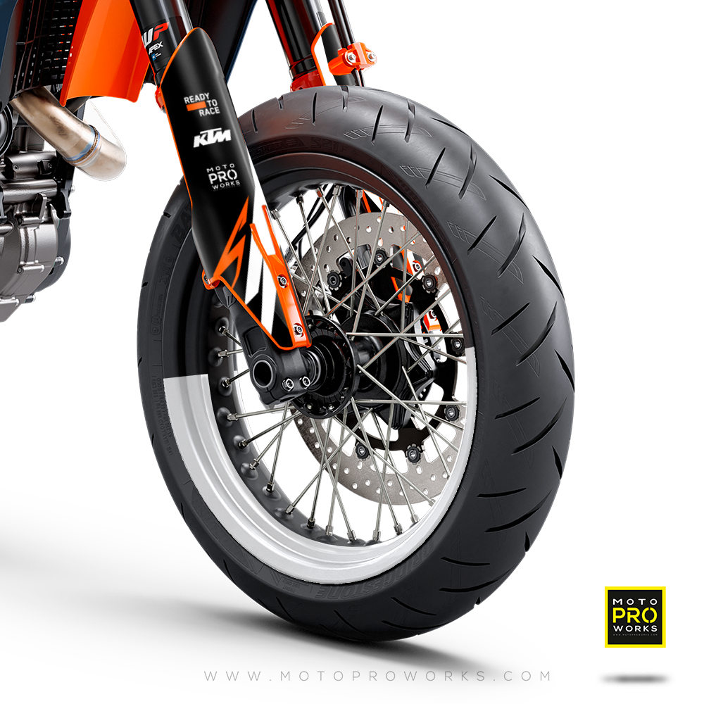 Spokeless 50/50 - Supermoto Rim Wraps - MotoProWorks