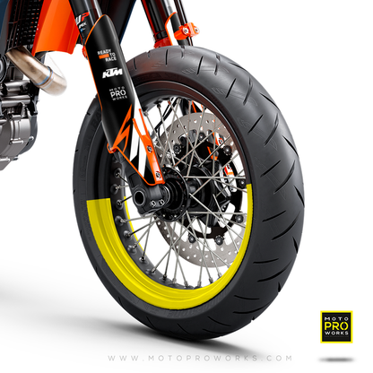 Spokeless 50/50 - Supermoto Rim Wraps - MotoProWorks