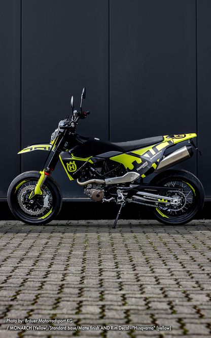 Husqvarna 701 GRAPHICS - "Monarch" (Yellow) - MotoProWorks