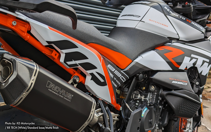 KTM 890 SMT GRAPHICS - "RR-Tech" (White) - MotoProWorks
