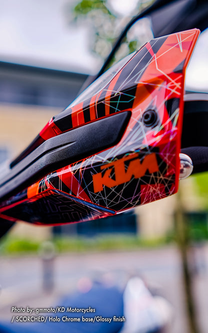 KTM 690 SMC-R GRAPHICS - "Scorched" (2024 Edition) - MotoProWorks